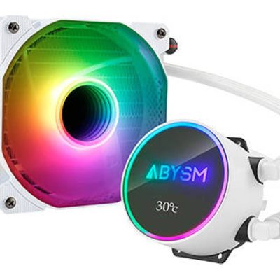 ABYSM Watercooler Artic White 120 ARGB 120mm