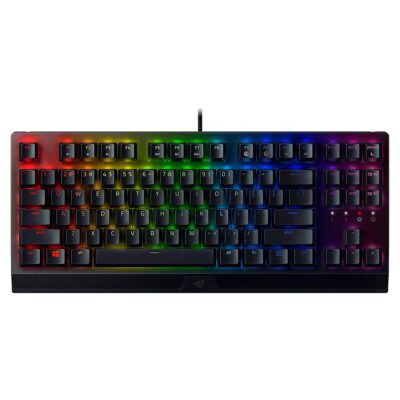 Teclado Mecânico Razer Blackwidow V3 PT Tenkeyless RGB Yellow Switch