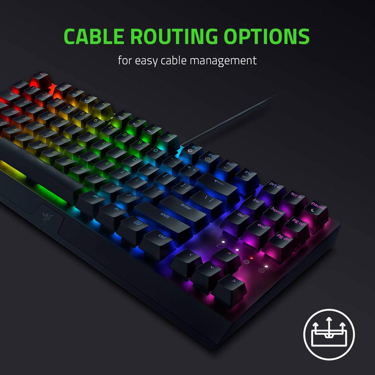 Teclado Mecânico Razer Blackwidow V3 PT Tenkeyless RGB Yellow Switch - Image 3