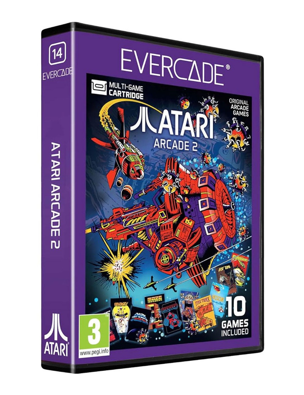 Cartucho Evercade - Atari Arcade 2