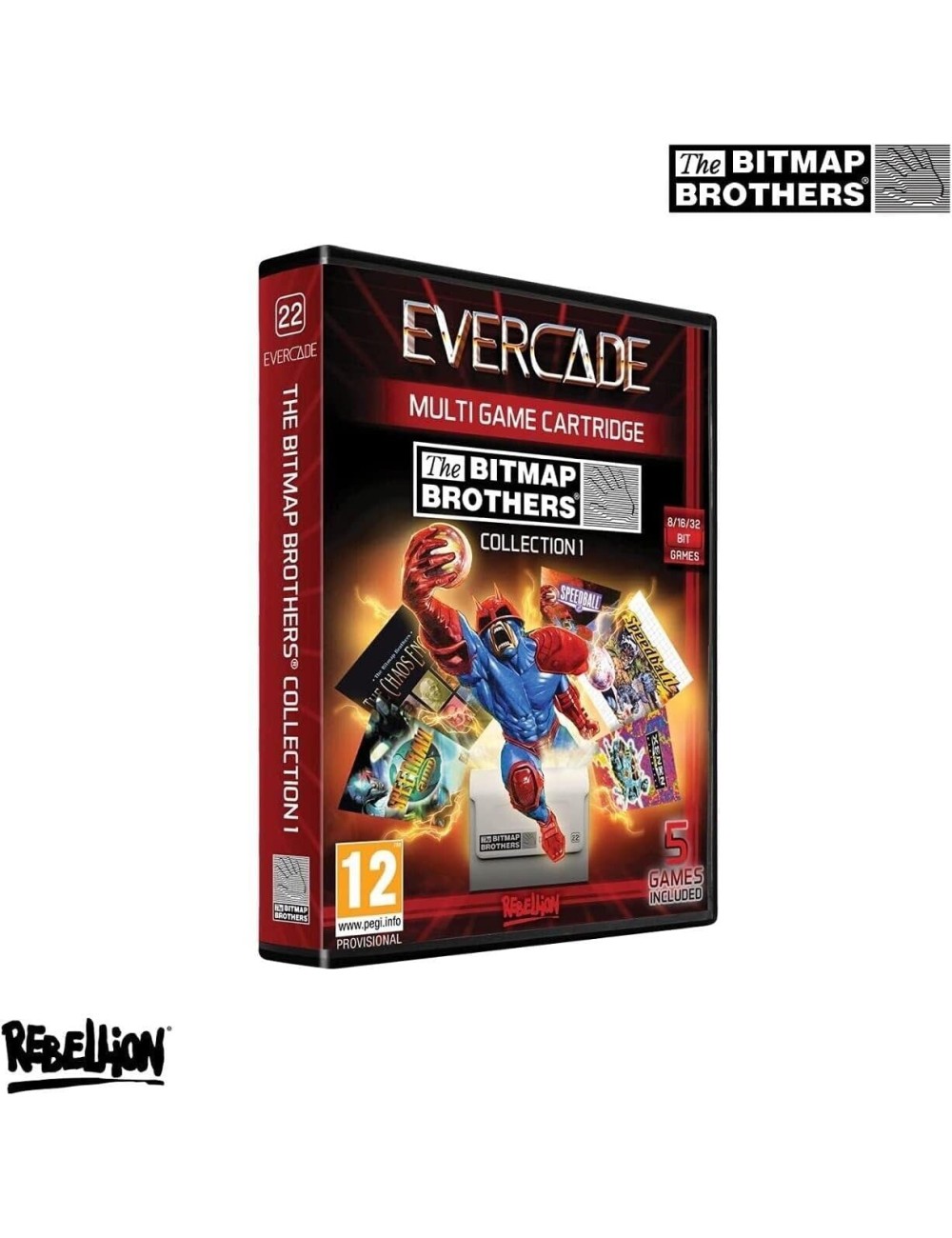 Cartucho Evercade - Bitmap Brothers Collection 1