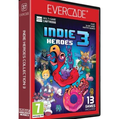 Cartucho Evercade - Indie Heroes Collection 3