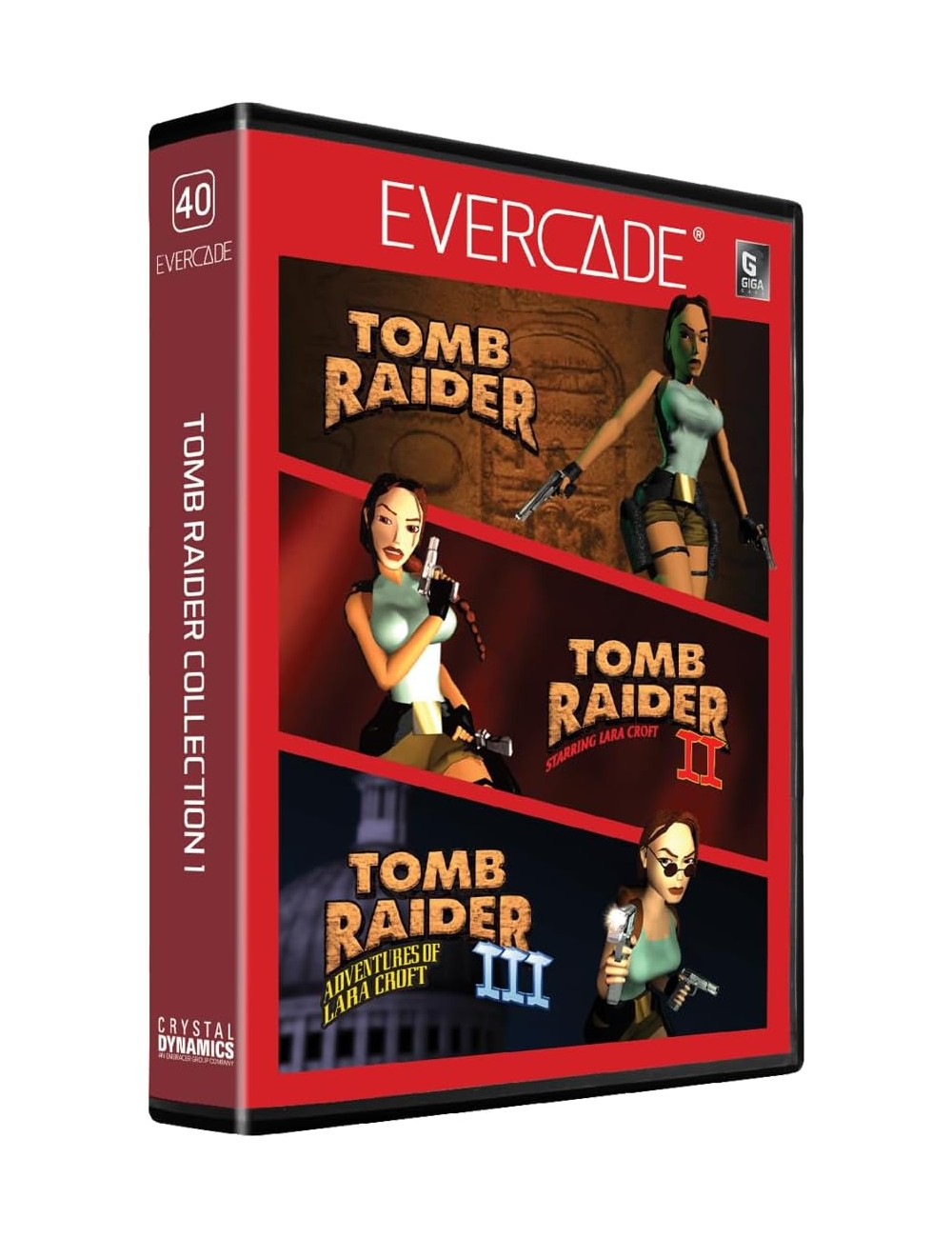 Cartucho Evercade - Tomb Raider Collection 1