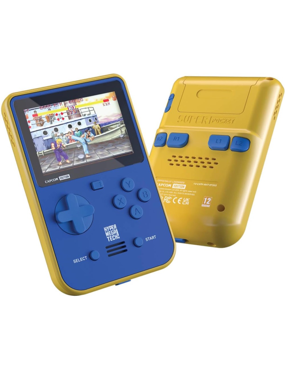 Consola Portátil Retro - Evercade Super Pocket: Capcom Edition (12 Jogos Incluídos)