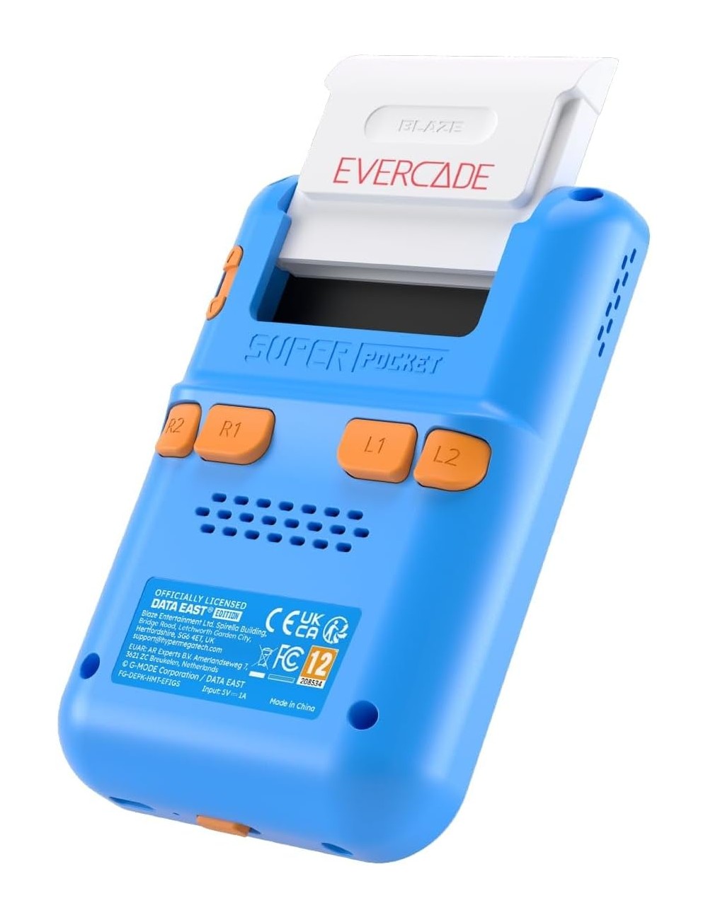 Consola Portátil Retro - Evercade Super Pocket: Data East (18 Jogos Incluídos) - Image 3