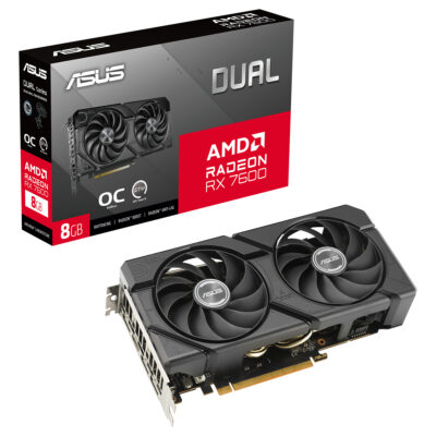 Placa Gráfica Asus Radeon RX 7600 DUAL EVO OC 8GB