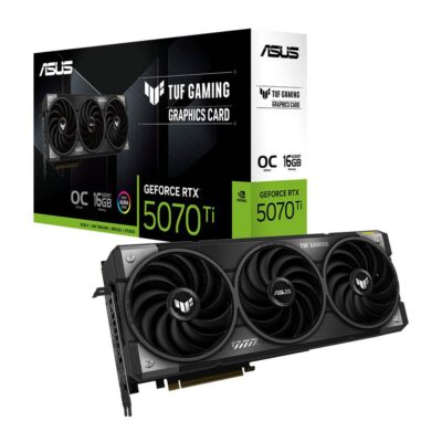 Placa Gráfica Asus NVIDIA GeForce RTX 5070 Ti "Blackwell" TUF Gaming OC 16GB GDDR7 DLSS4