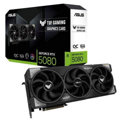 Placa Gráfica Asus NVIDIA GeForce RTX 5080 "Blackwell" TUF Gaming OC 16GB GDDR7 DLSS4