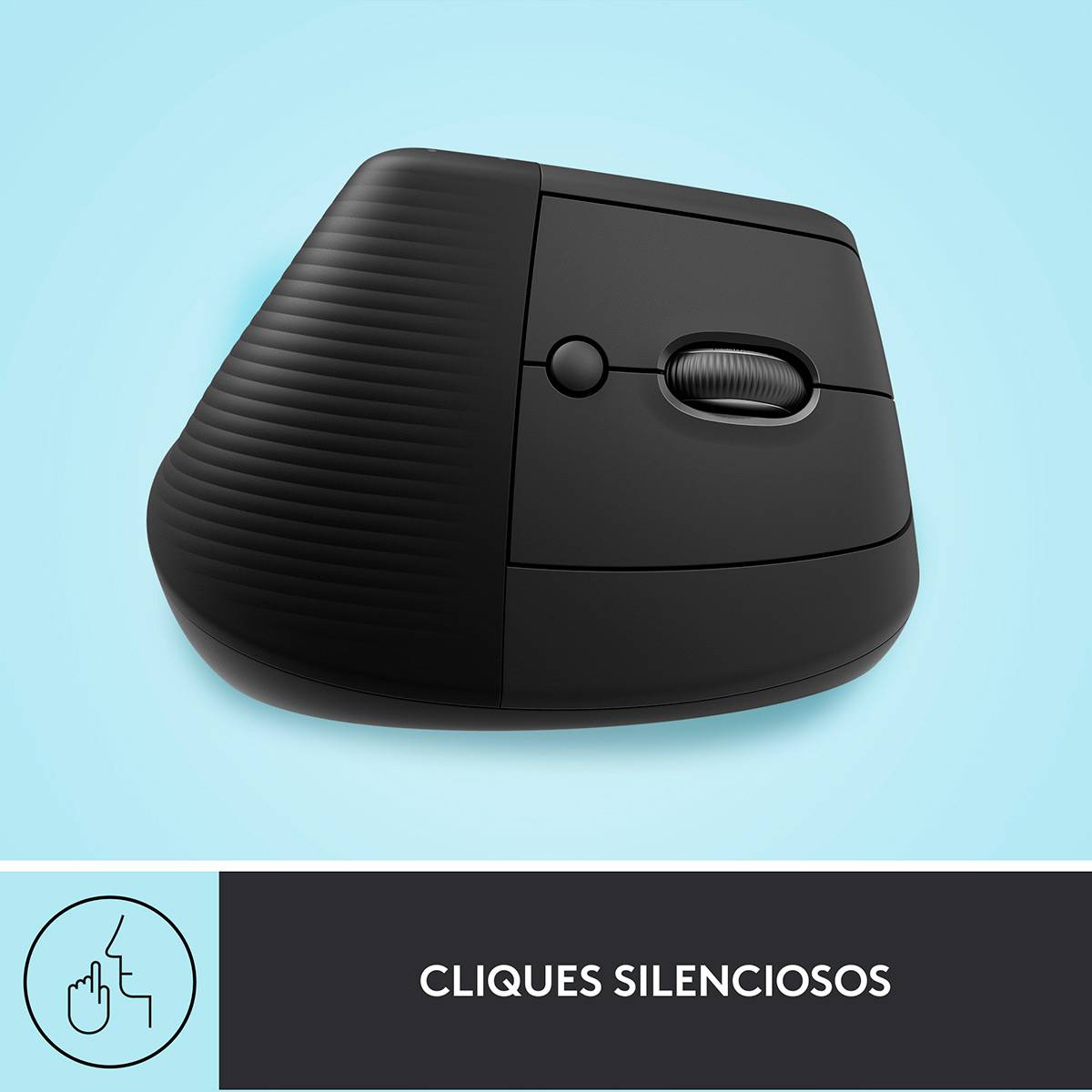 Rato Laser Logitech Lift Vertical Ergonomic Wireless/Bluetooth 4000DPI Graphite - Image 4