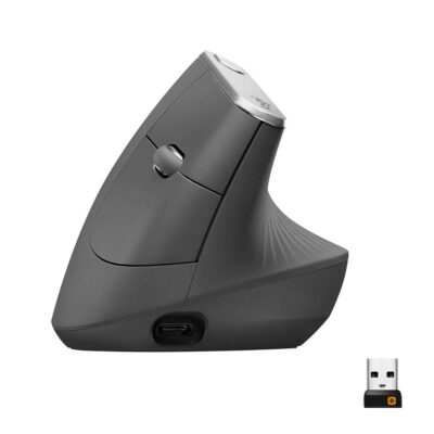 Rato Óptico Logitech MX Vertical Advanced Ergonomic Wireless 4000DPI Preto