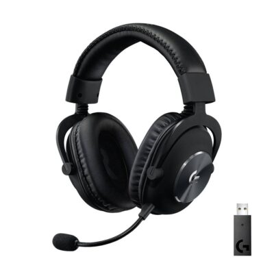 Headset Logitech Pro X Lightspeed Wireless 7.1 Gaming PC, PS4, PS5, Nintendo Switch, Mobile Preto