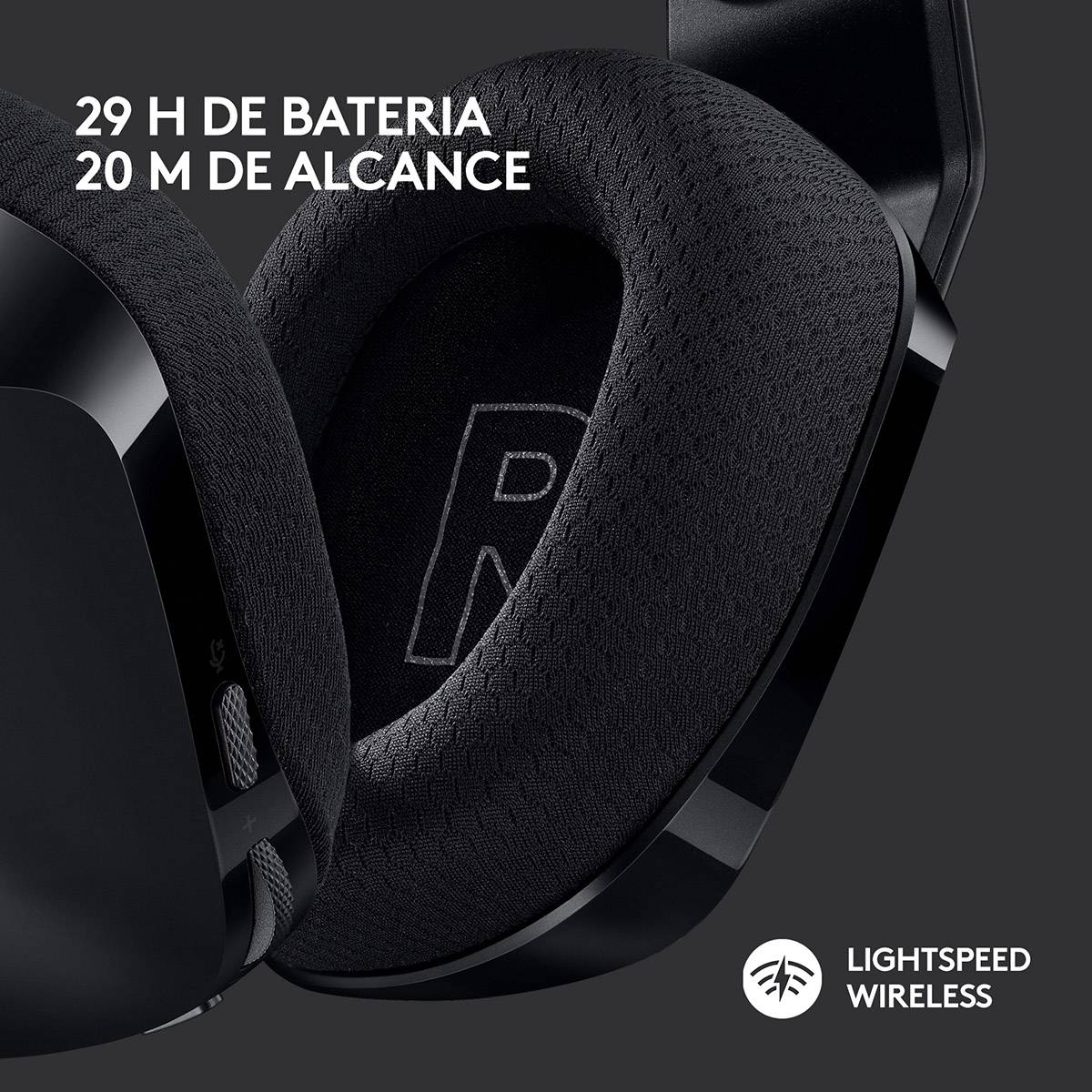 Headset Logitech G733 Lightspeed Wireless RGB Gaming Preto - Image 3