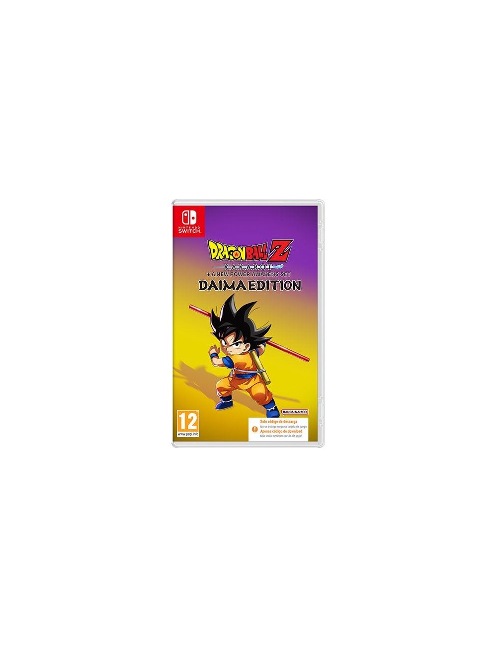 Dragon Ball Z Kakarot Daima Edition Nintendo Switch (Código na Caixa)