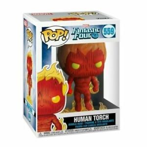 Figura Funko POP Fantastic Four Human Torch 559