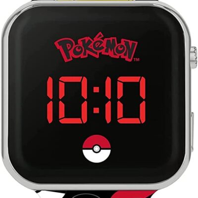Relógio LED Pokémon