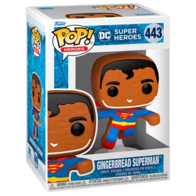 Figura POP DC Comics Holiday Gingerbread Superman 443