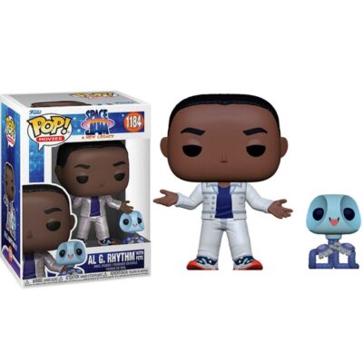 Figura POP Space Jam 2 AI G with Pete buddy Metallic