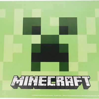 Placemat Individual - Minecraft