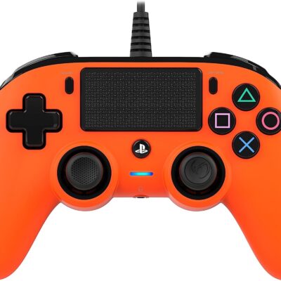 Comando PS4 Nacon Compact Controller - Laranja