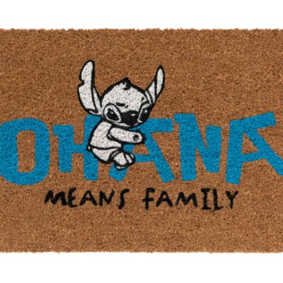 Tapete de Porta- Disney Stitch Ohana