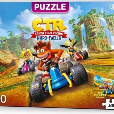 Puzzle Kids Good Loot - Crash Team Racing: Nitro-Fueled (160 Peças)