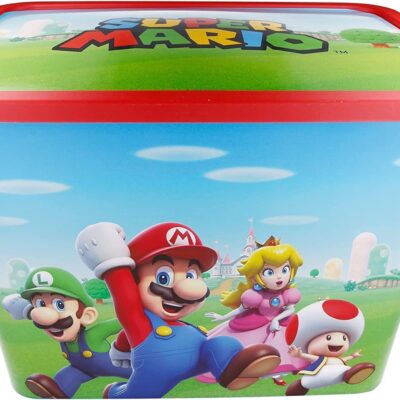 Caixa Click 23 Litros - Super Mario