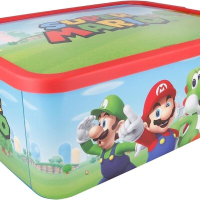 Caixa Click 13 Litros - Super Mario