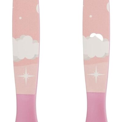 Conjunto 2 Talheres Infantis - Unicorn Rainbow (Colher + Garfo)
