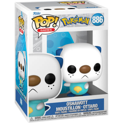 Figura Funko Pop! Games: Pokemon - Oshawott Moustillon Ottaro 886
