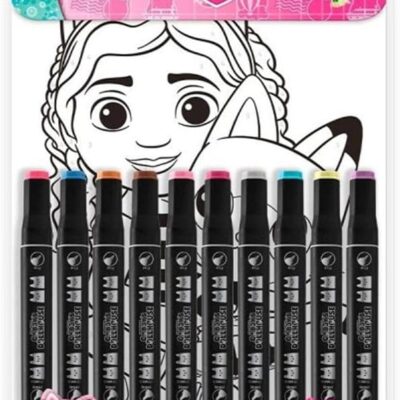 Conjunto de Colorir - Gabby Dollhouse