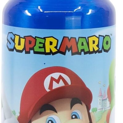 Garrafa Aluminio 400ML - Super Mario