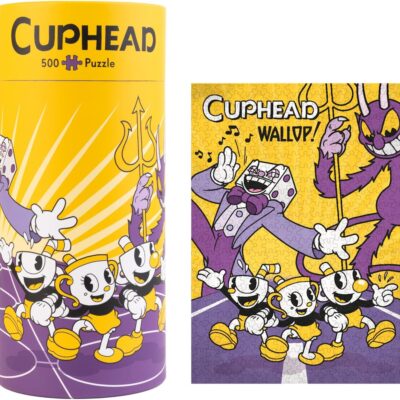 Puzzle 500 Peças - Cuphead Ready for the Devil's Dance?