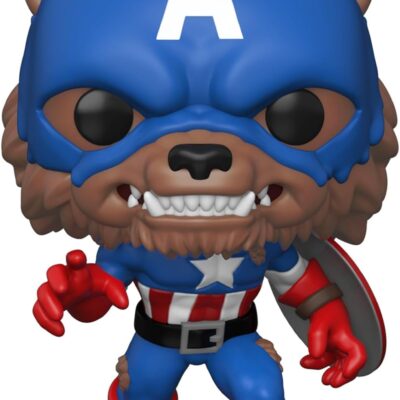 Figura Funko POP! Marvel: Captain America - Capwolf 882 (Limited Edition)