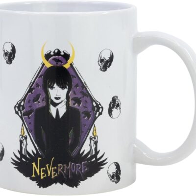 Caneca Cerâmica 325ml - Wednesday