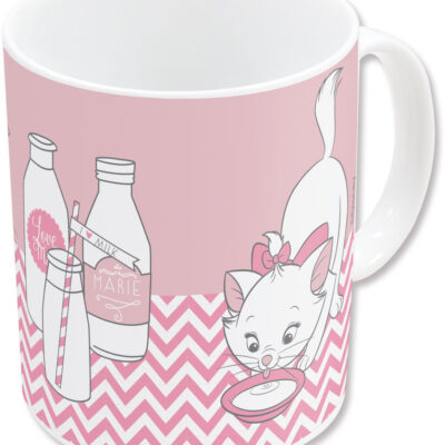 Caneca Cerâmica com Sublimação 325ml - Disney Classics Aristogatos Marie