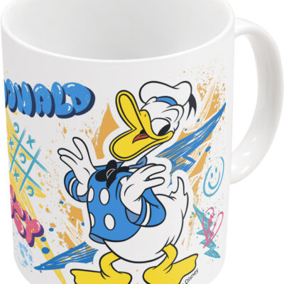 Caneca Cerâmica com Sublimação 325ml - Disney Donald & Daisy