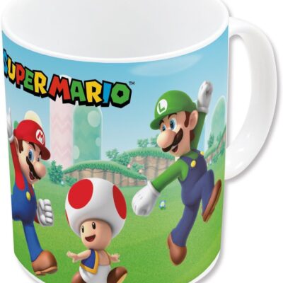 Caneca Cerâmica com Sublimação 325ml - Super Mario