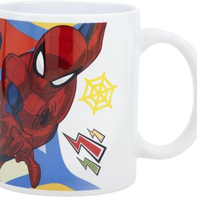 Caneca Cerâmica com Sublimação 325ml - Marvel Spiderman Swing