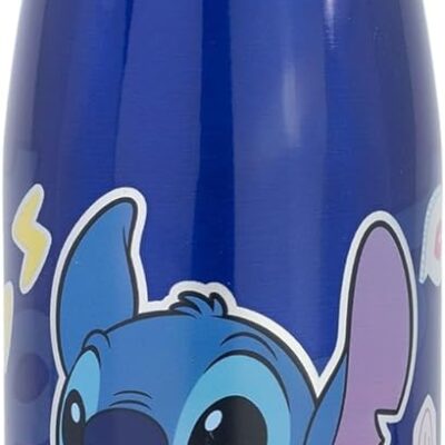 Garrafa Alumínio 600 ML - Stitch Just Chill