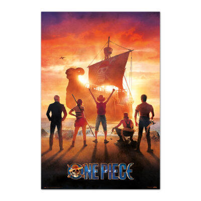 Poster One Piece Netflix - Straw Hat Pirates