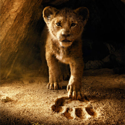 Poster Disney O Rei Leão Simba Real Action