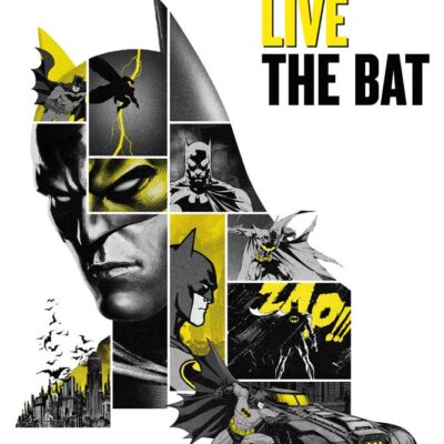 Poster Dc Comics 80 Aniversário Batman