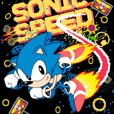 Poster Sonic Speed