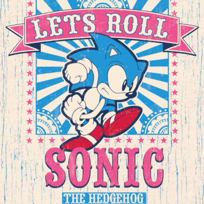 Poster Sonic Let´S Roll