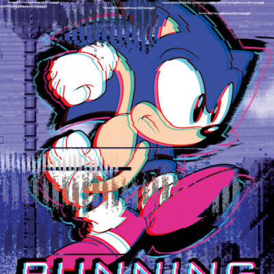Poster Sonic Always Running