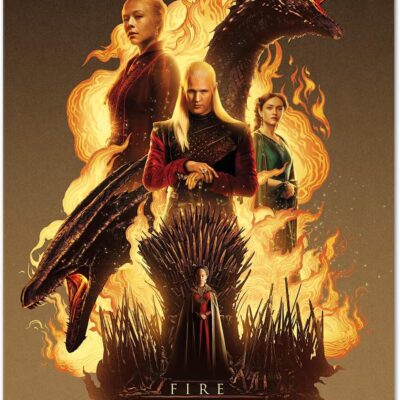 Poster Game of Thrones: House of the Dragon - Fire and Blood