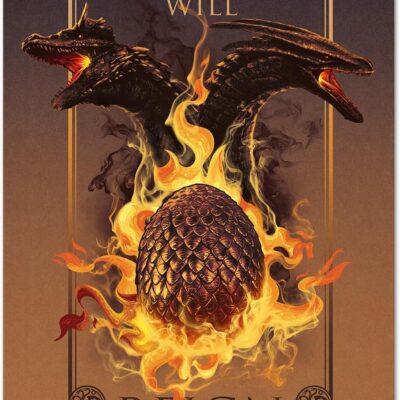 Poster Game of Thrones: House of the Dragon - Fire Will Reign