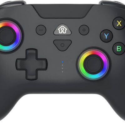 Comando Sem Fios Nintendo Switch - Subsonic Wireless LED RGB (Preto)