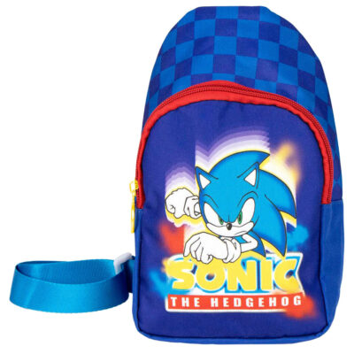 Mochila de Ombro Infantil - Sonic The Hedgehog