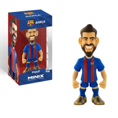 Minix - Football Stars 106 - Figura PVC 12 cm - FC Barcelone - Piqué 3
